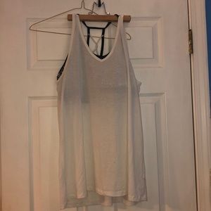 Women’s racer back built in bra tank!